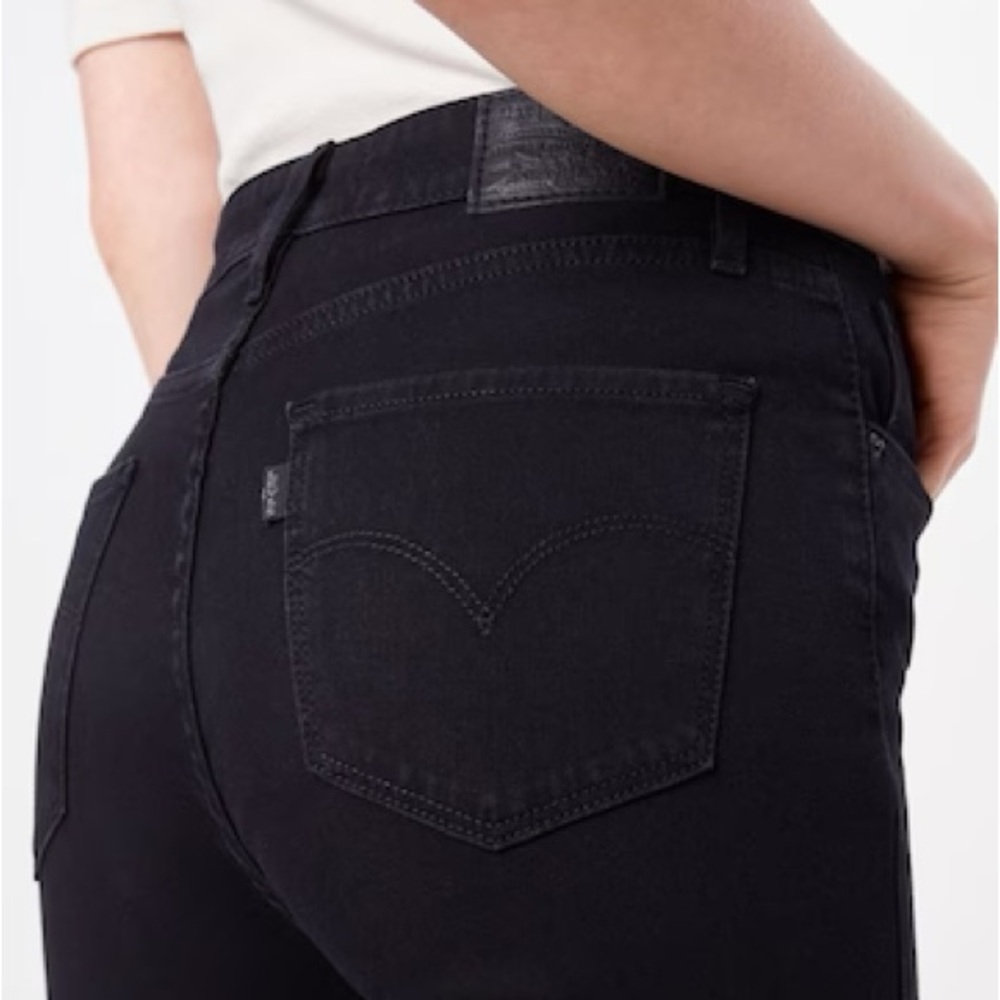 Levi's Women's High Rise Black Jeans